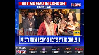 Prez Droupadi Murmu arrives London to attend Queen Elizabeth II's funeral