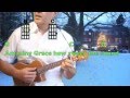 Ukulelevis: Amazing Grace, ukulele song chords, lyrics, key of G