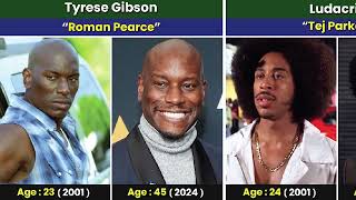 Fast Furious 2001 2024 Cast Then And Now Evolution 2001 Vs 2024