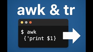 Text Processing with awk & tr Commands in Linux