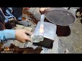 Blacksmithing||Forging||Forging My First Piece Of Spring Steel