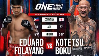Eduard Folayang vs. Kotetsu Boku | Full Fight Replay