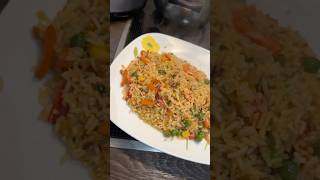 Super Easy Asian Veg Fried Rice | Step-by-Step Recipe #food #cooking #recipe #lunch #foodie