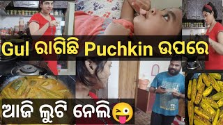 Bahut Miss karuchi😔,ଆଜି ଲୁଟି ନେଲି 😃Gul ରାଗିଛି Puchkin ଉପରେ#odia vlog,#odiavlog,‎@Minakshi Mishra  