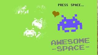 Vanilla C64 intro with sprites and too many colours and Rick Astley