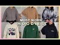 My Top 10 Most Worn Hoodies / Sweatshirts | MY HOODIE COLLECTION