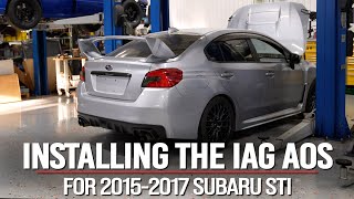 IAG AOS Install 2015-2017 Subaru STI