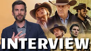 YELLOWSTONE Season 5 - Behind The Scenes Talk With Wes Bentley | Paramount+