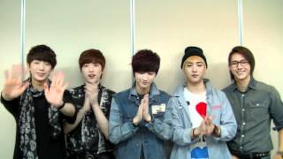 B1A4 コメント 2012/6/6 （K-POP LOVERS! on Ustream）