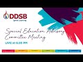 DDSB Special Education Advisory Committee (SEAC) Meeting - May 25, 2023