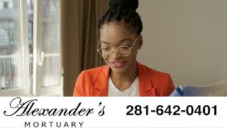 Alexander's Mortuary (Video Ad 2023)