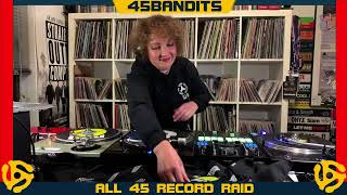 DJ D all 45s vinyl set for 45 bandits