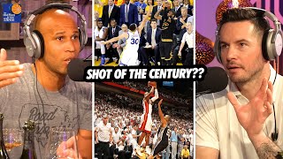Kyrie Irving Or Ray Allen: Who Hit The BIGGER Shot? 😤 | JJ Redick and Richard Jefferson Discuss