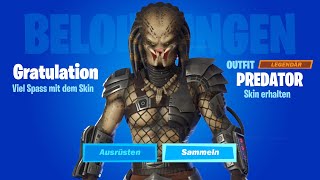 Jetzt GRATIS den Predator Skin in Fortnite bekommen(Fortnite Update heute - Alle Herausforderungen)