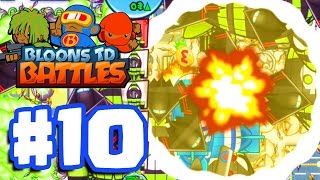 ROUND 74 BATTLE! HE KILLED HIMSELF!! | Bloons TD Battles Gameplay Walkthrough Part 10 (BTD Battles)