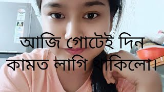 আজি গোটেই দিন কি কাম কৰিলো।। Assamese daily vlogs।।