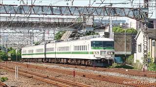 185系（C1編成）～｢わんだフルTRAIN｣送り込み