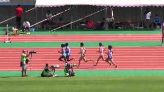 全日本実業団2012 女子1500m決勝 陣内綾子 4:18.77 (2012/9/23 博多の森)