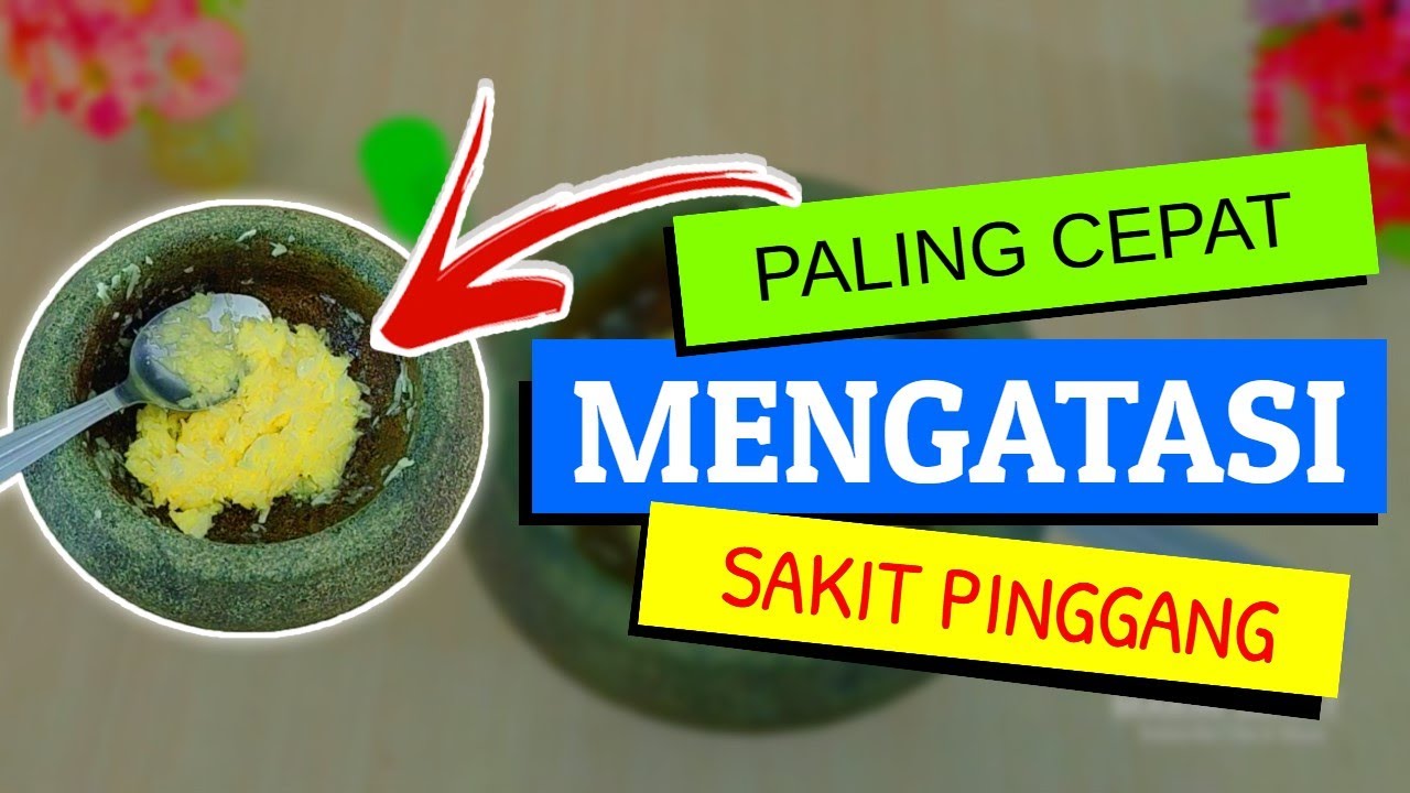 Obat Sakit Pinggang Belakang - Homecare24