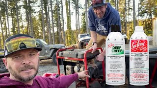 Got a locked up generator that won't run? No problem. Sea Foam + elbow grease win!