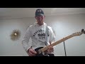 Ricky Gale recording demo of National Anthem on electric guitar