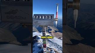 Why Are Climbers Pulling This Handle on Mount Elbrus?