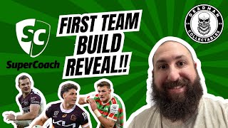 HUGE NRL SUPERCOACH FIRST TEAM REVEAL!! Creating our first draft team for 2025 NRL Supercoach.