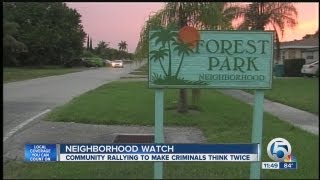 Community rallying to make criminals think twice