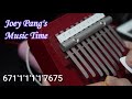 kalimba tutorial（附數字譜）｜海の見える街 魔女の宅急便 久石譲kiki s delivery service｜十音琴 拇指琴 joey pang