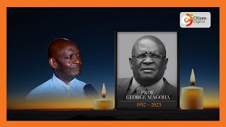 Prof. Magoha’s best friend Professor Walter Mwanda recounts his last words