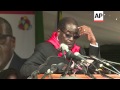 Mugabe addresses crowds during celebrations for his 90th bday