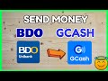 BDO GCash Transfer: How to SEND from BDO to GCash Online