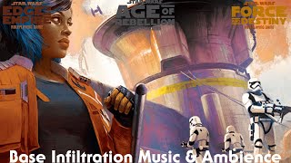 Star Wars RPG Imperial Base Infiltration Music \u0026 Ambience