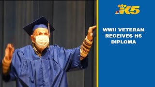 Tacoma WWII veteran receives high school diploma