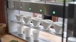 The Poursteady Pourover Machine in Action