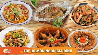 #top  10 Món Ngon cho bữa cơm gia đình Việt