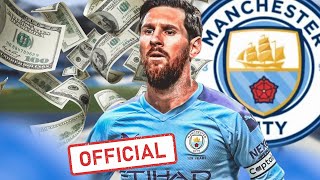 MESSI À MANCHESTER CITY ?! Le Transfert qui Pourrait CHANGER l’HISTOIRE du Football !