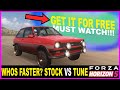 Forza Horizon 5 Ford Fiesta XR2 1981 How to Get & Unlock, Stock Sound VS Tune Top Speed DragRace