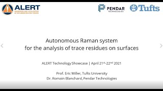 Autonomous Raman System for the Analysis of Trace Residues on Surfaces