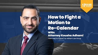 Why Was my Old Immigration Case Reopened? How to Fight a 'Motion to Re-Calendar.⚖️
