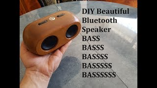 DIY Waterproof (IP67) Beautiful Bluetooth Speaker Small but powerful))