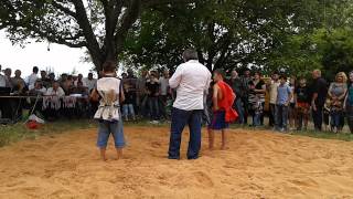 Chidaoba Georgian (Folk) Traditional Wrestling VAZISUBANI 2014