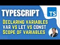 TypeScript for Playwright | Type Script  Variables  var | let | const (Session 2)