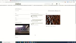 Ein ePortfolio mit Mahara erstellen