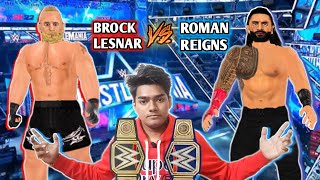 Roman Reigns VS Brock Lesnar (WrestleMania 38) - WR3D