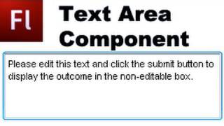 Flash Tutorial: The Text Area Component -HD-