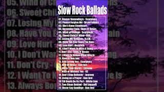 Slow Rock Ballads 70s, 80s, 90s - Scorpions, Aerosmith, Bon Jovi, U2, Ledzeppelin
