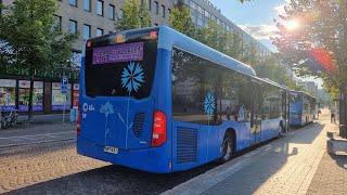 Lehtimäki 59 Mercedes-Benz Citaro LE MÜ @ LSL bus line 10 in Lahti, Finland