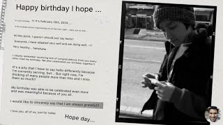 BTS Jhope Sent a Heartwarming Birthday Letter for Army from Military Camp