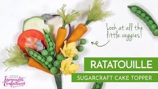 Ratatouille cake decoration tutorial